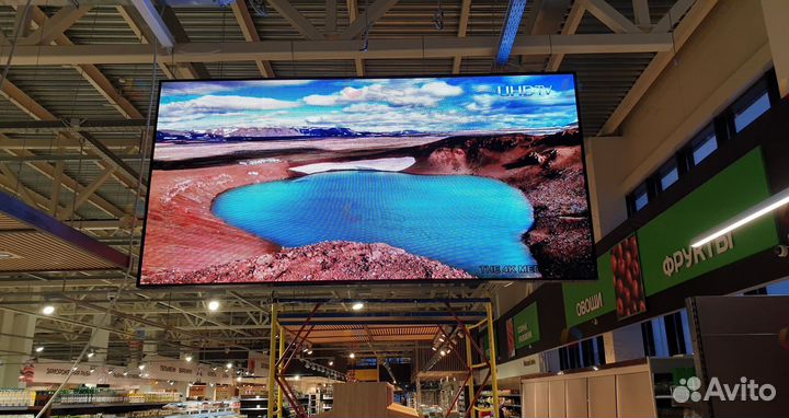 Светодиодный indoor экрaн 6х4 Р4 от производителя