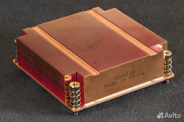 Вентиляторы, радиаторы для 1U сервера