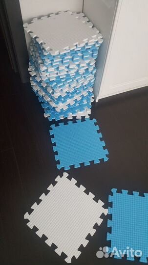 Пазл-коврик (теплый мягкий пол) для детской