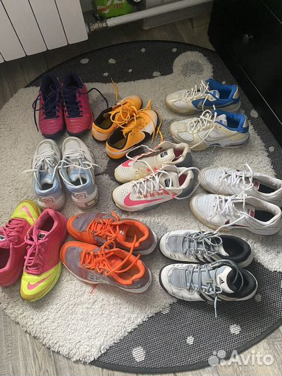 Теннисные вещи Nike, Adidas