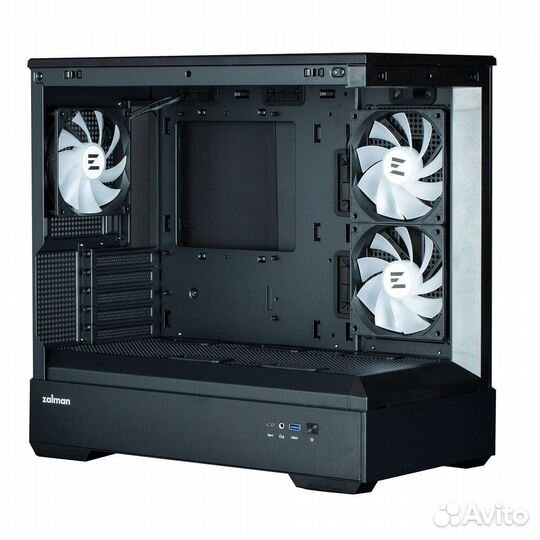 Корпус Zalman P30 mATX Mini Tower PC Case,120mm ar