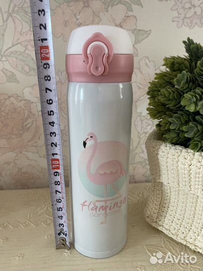 Бутылка для воды металлическая