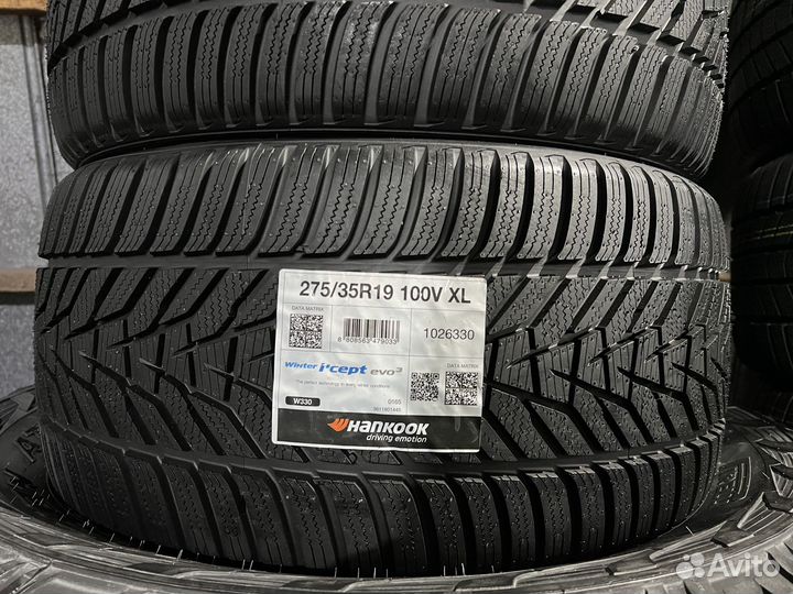 Hankook Winter I'Cept Evo 3 W330 275/35 R19 и 285/30 R20 99V