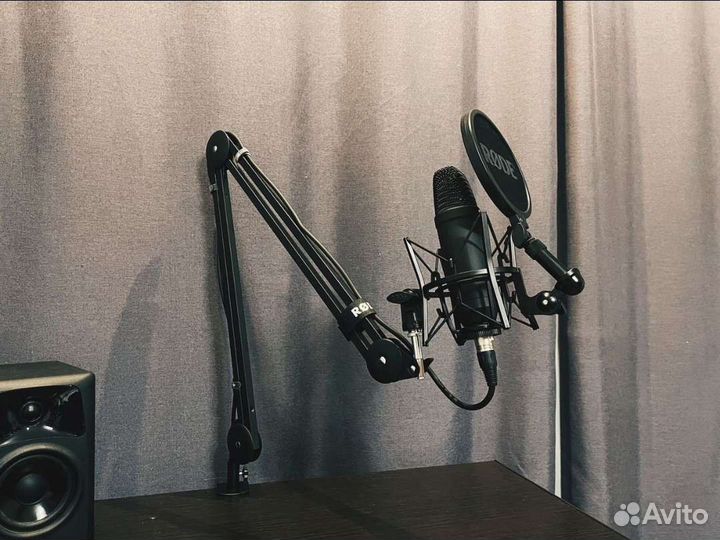 Стойка для микрофона аналог Rode PSA-1 пантограф