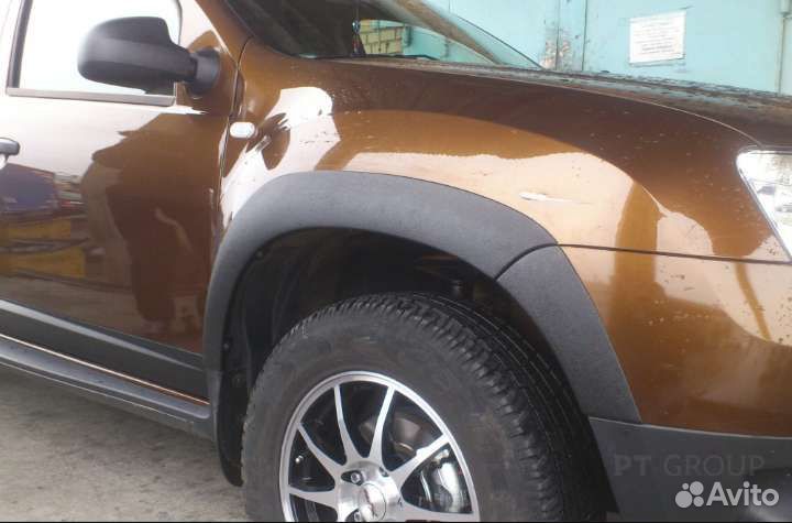 Накладки на крылья (расширители арок) Renault Dust
