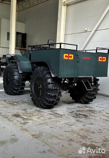 Переломка Grizzly (Снегоход - Болотоход)