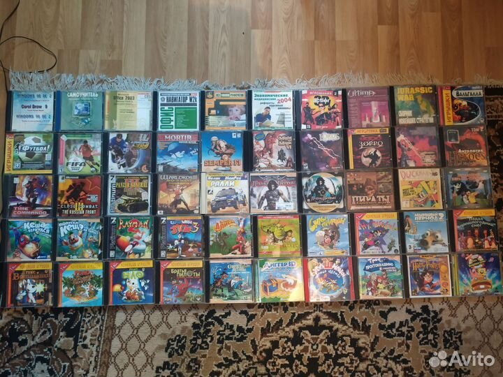 Компьютерные игры на дисках