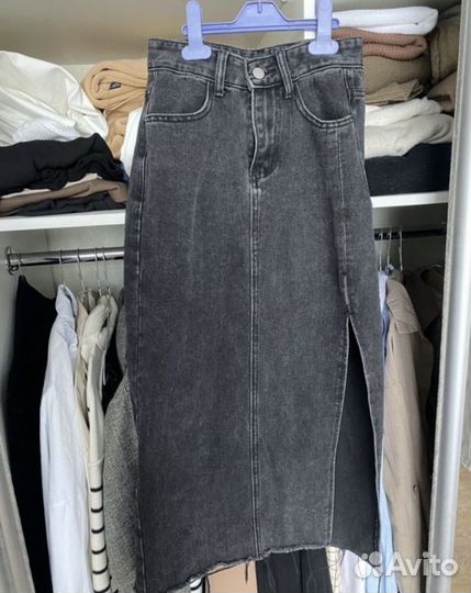 Джинсовая юбка