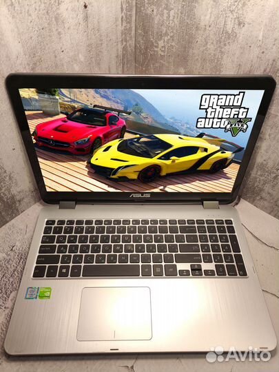 Игровой Asus core i7/Nvidia 940MX/FullHD/8 Озу/SSD