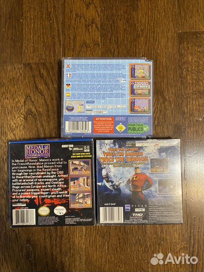 Диски на sega dreamcst и картиджи на game boy