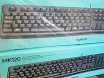 Комплект клавиатура мышь Logitech MK120 (новые)