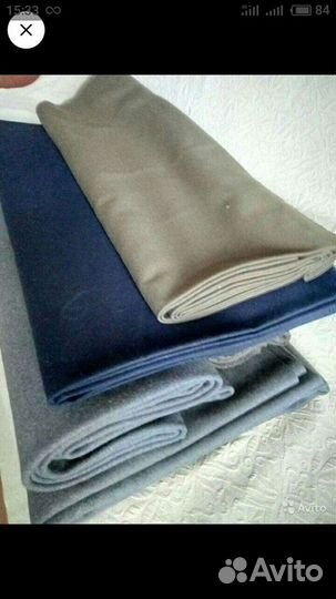 Ткань костюмная военная хаки