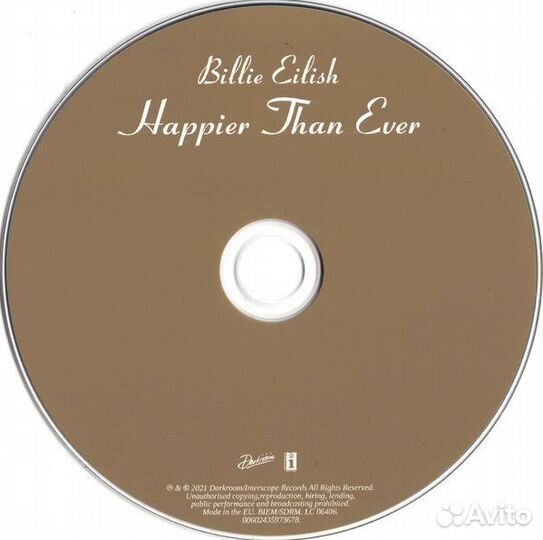 Billie Eilish / Happier Than Ever (Limited Edition