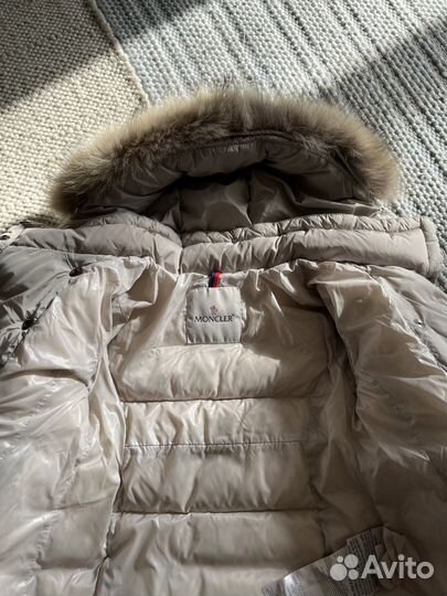 Пуховик moncler 5-6 лет зимний оригинал