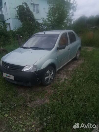 Renault Logan 1.4 МТ, 2007, битый, 255 000 км