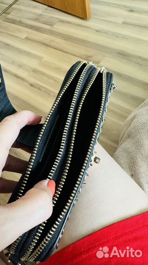 Сумка клатч на цепочке Zara