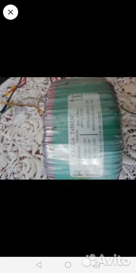 Силовой тр.650Вт US. Эмаль провод пэтв-2 1,25мм