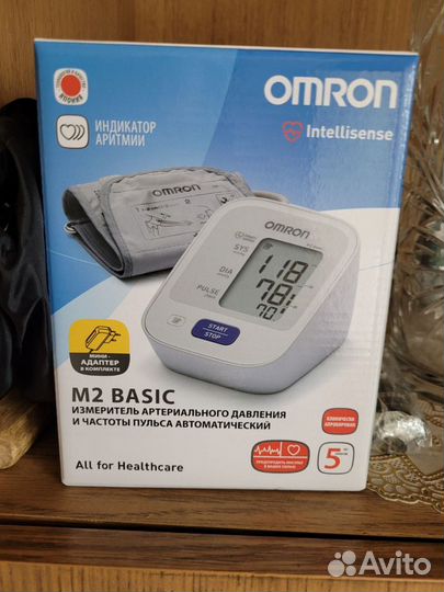 Тонометр omron m2 basic