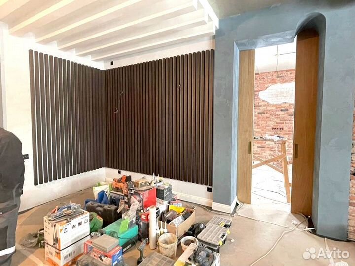 Стеновые панели из массива дерева