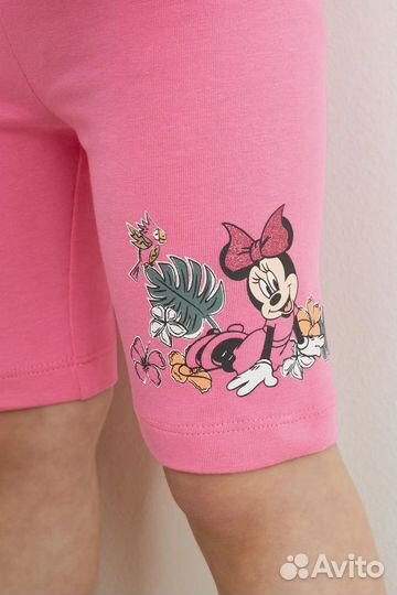 Велосипедки капри на девочку новые с Минни C&A