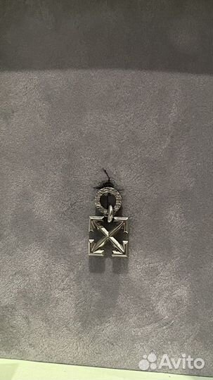 Серьга off white