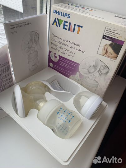 Молокоотсос avent ручной