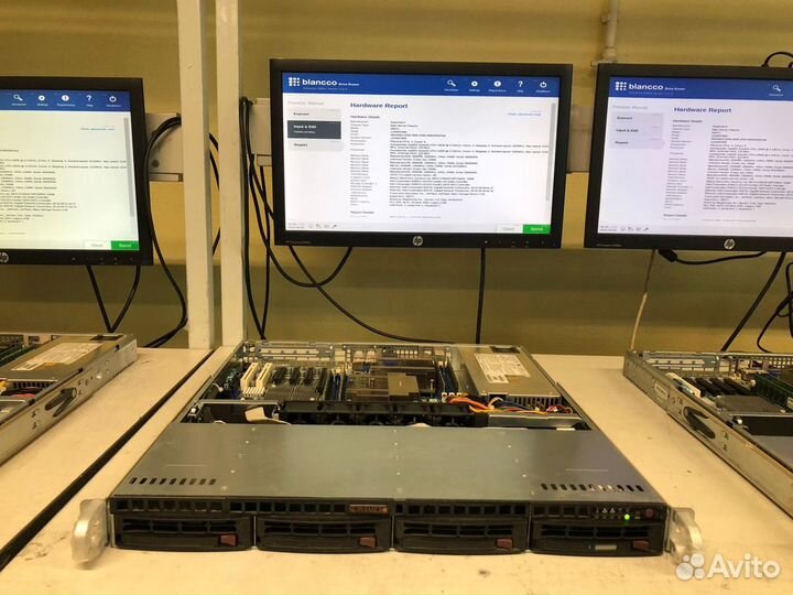 Сервер Supermicro 1U, x8dtl-i, L5520