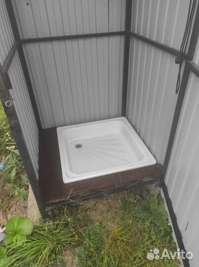 Летний душ для дачи с подогревом