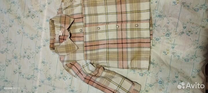 Рубашка zara для девочки 110