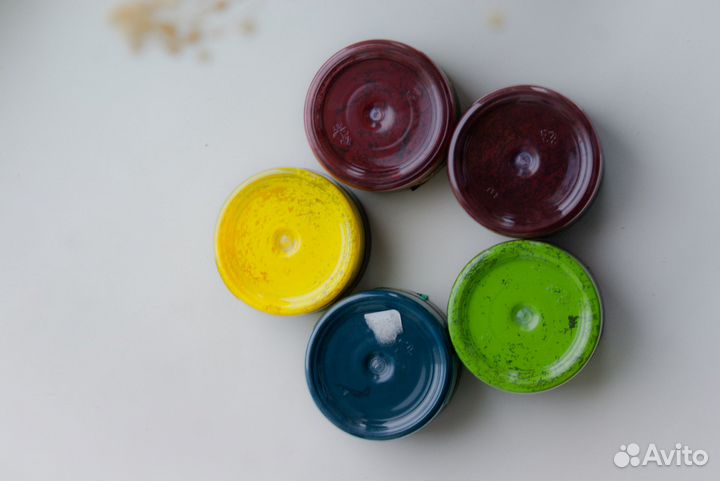 Набор пищевых красителей жирорастворимые guzman