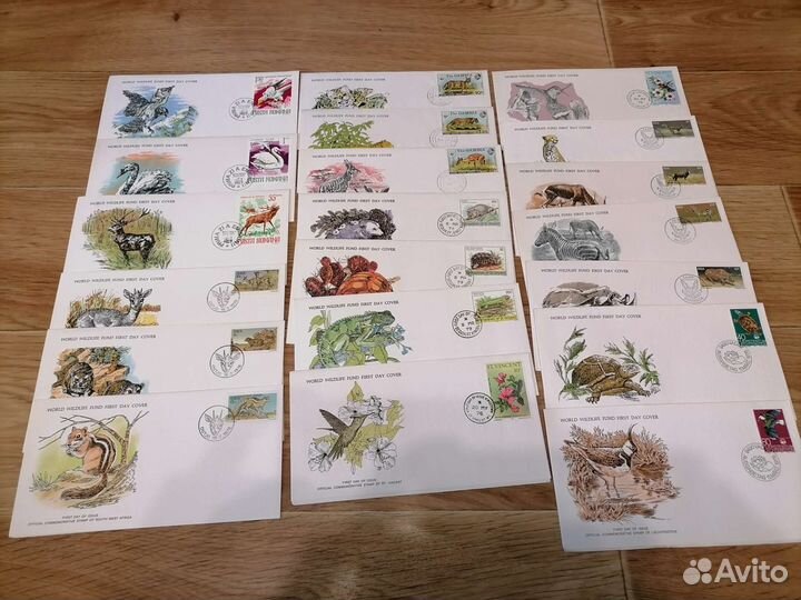 Конверты первого дняВсемирный фонд дикой природы