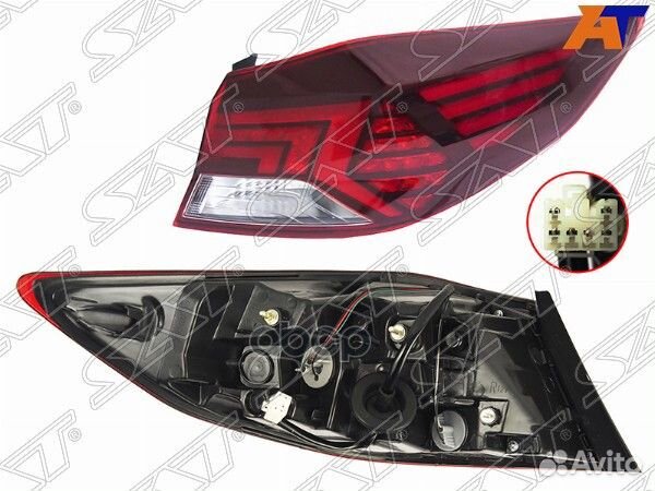 Фонарь задний hyundai elantra 18-20 RH LED