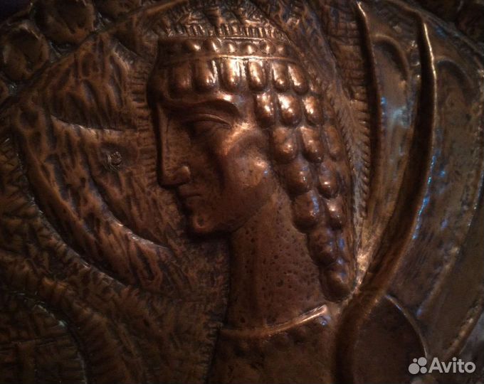 Пано чеканка А В Чабукиани проф-ру М.И. Пелерману
