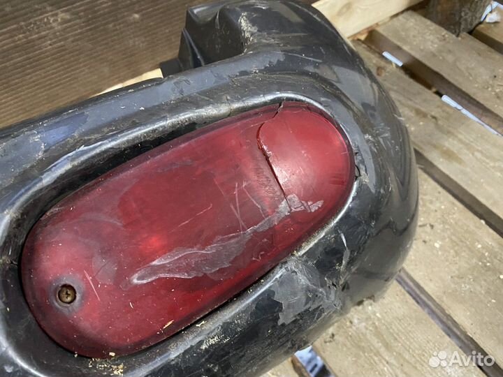 Бампер задний Санта Фе Классик (дорест)