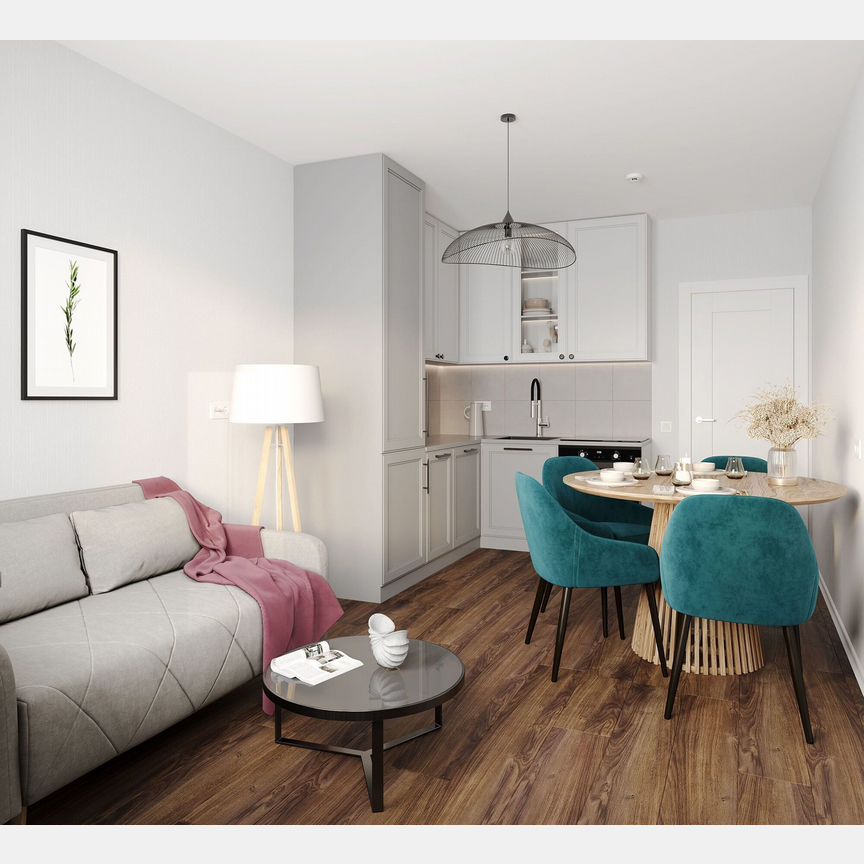 1-к. квартира, 35,7 м², 4/23 эт.