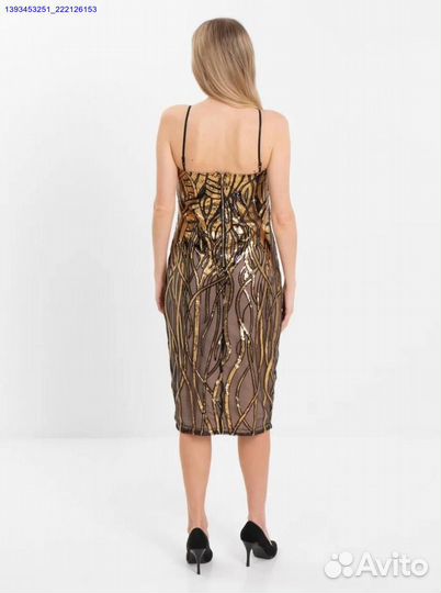 Новогоднее платье с пайетками (Арт.79607)