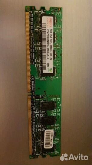 DDR 1Gb 667MHz PC2-5300U Hynix
