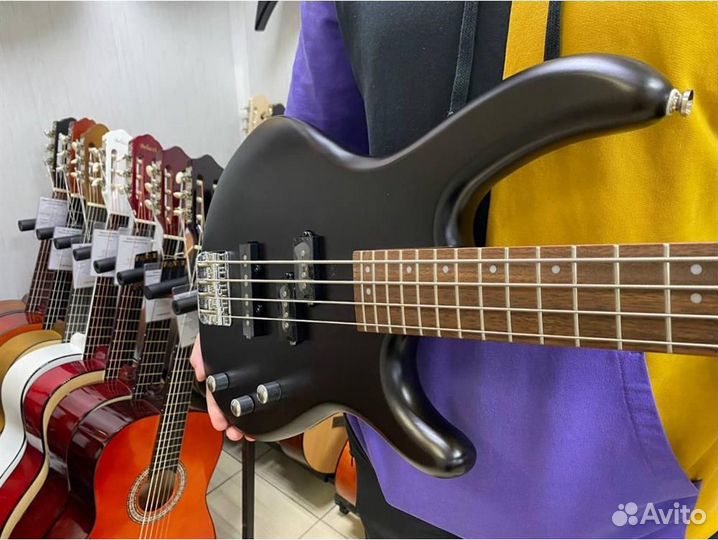 Cort Action-PJ-wbag-OPW - Бас-гитара, цвет орех, с