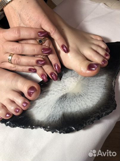 Маникюр Педикюр Наращивание Ботокс волос Шугаринг