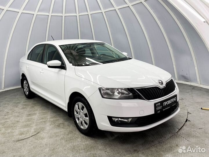 Skoda Rapid 1.6 МТ, 2017, 87 080 км