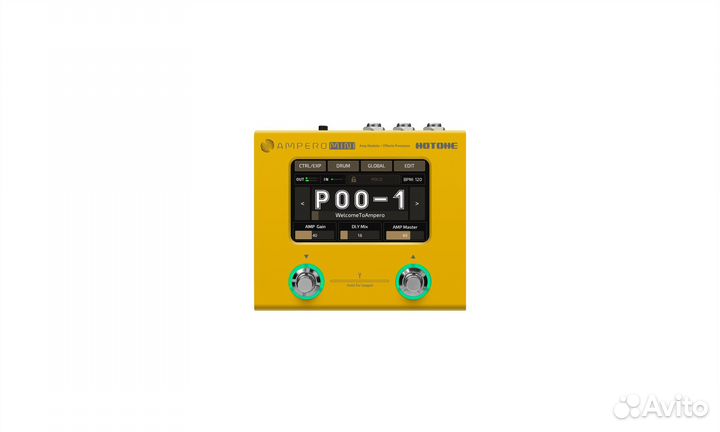 Hotone Ampero Mini гитарный процессор эффектов