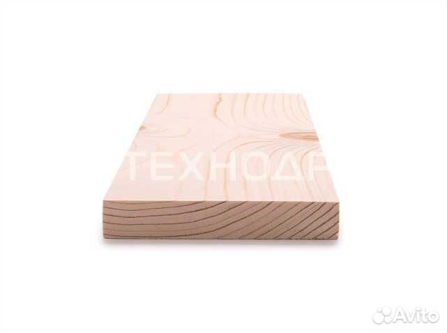 Строганная доска сосна, 45х195 мм, сорт ав