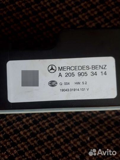 Резервный акб мерседес 205