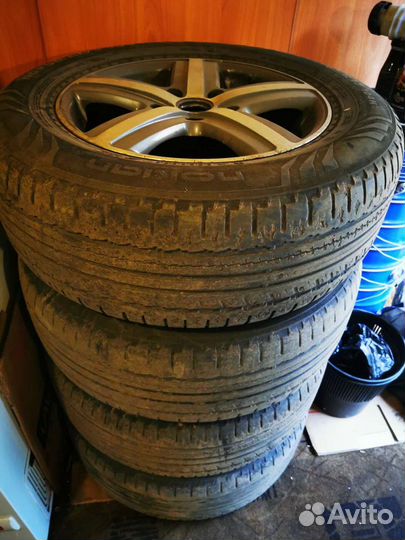 4 колеса на Volkswagen r17