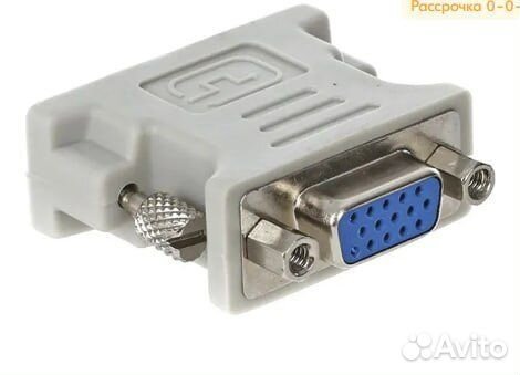Адаптер переходник vgi f- dvi i для монитора