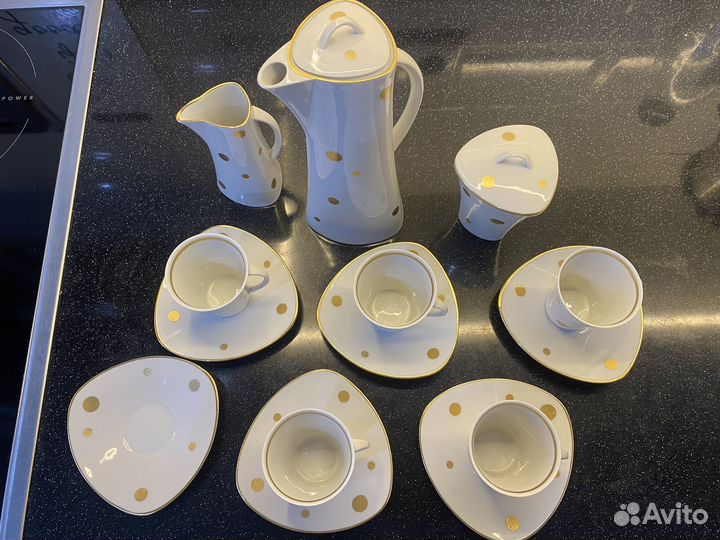 Кофейный сервиз фарфор ГДР