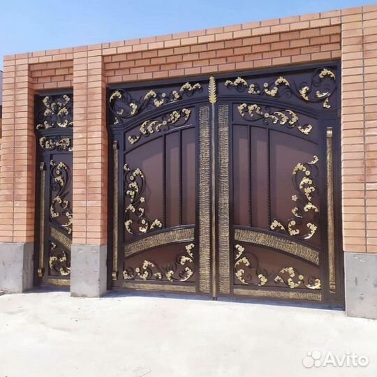 Кованные ворота