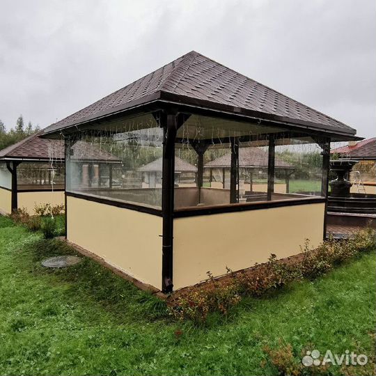 Мягкие и гибкие окна на террасу