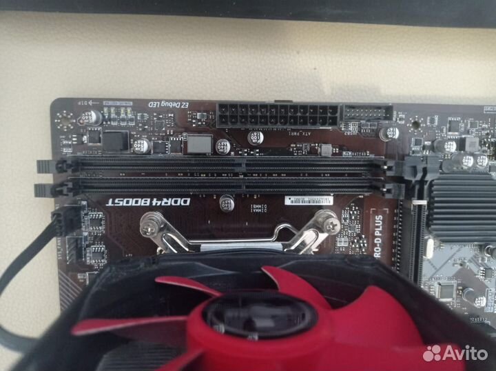 Материнская плата Оперативная память Куллер