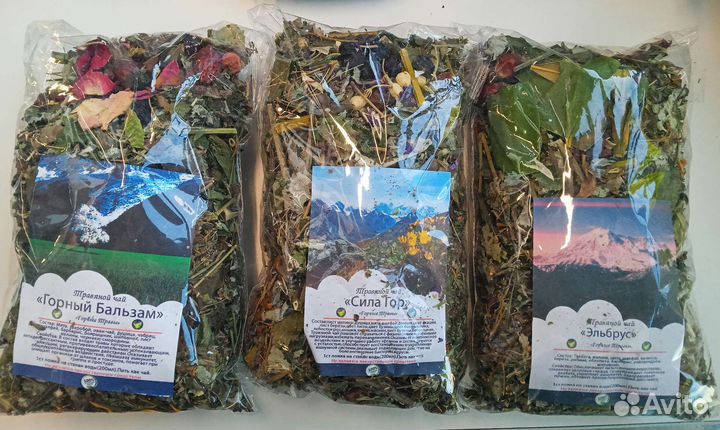 Травяной чай, Горные травы из Кавказа